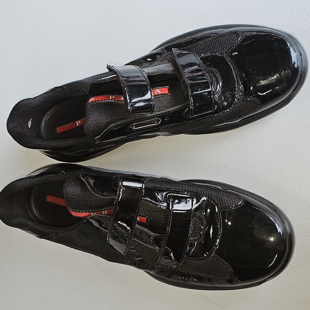Black Mens Shoes with Velcro Straps